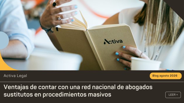 Red nacional de abogados sustitutos: ventajas para procedimientos judiciales masivos